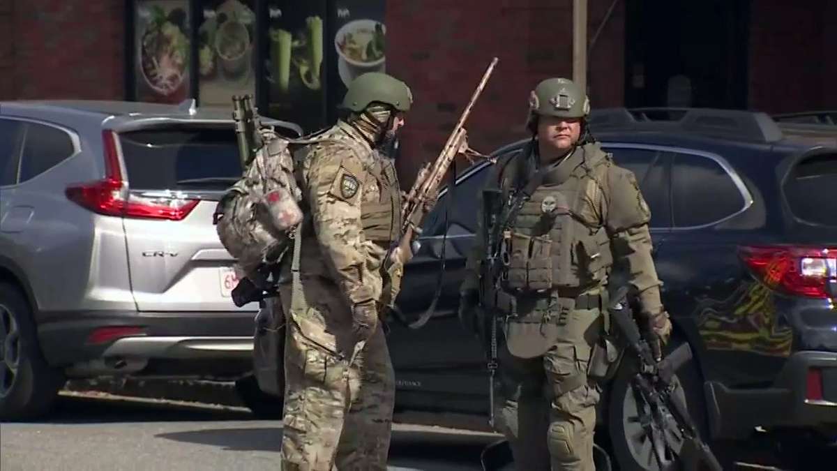 Armed suspect taken into custody following hourslong standoff in ...