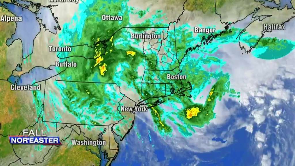 first nor’easter moves into Massachusetts