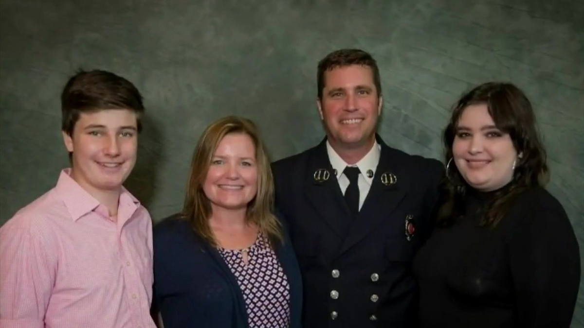 ‘He’s a hero’: Wife of fire captain severely burned in blaze grateful ...