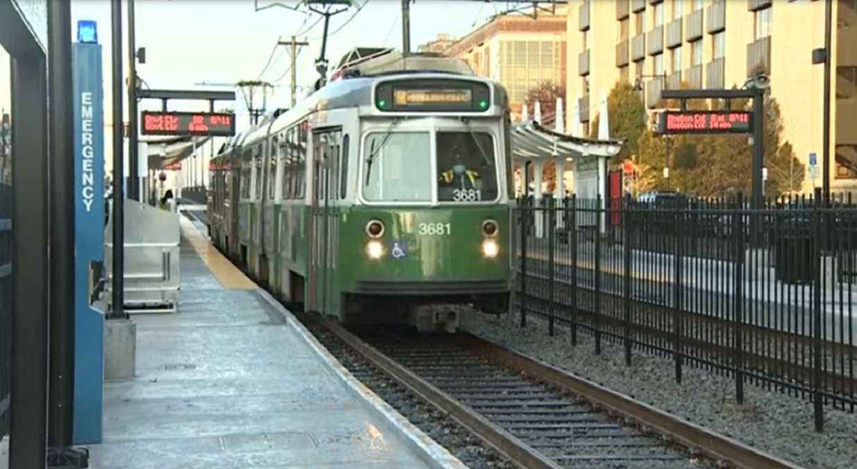 MBTA Holds Ribbon-cutting For Consolidated Green Line Stations - Boston ...