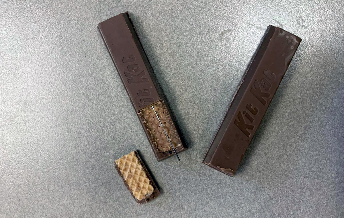 Hospital offers Xrays of Halloween candy after trickortreater finds sewing needle in KitKat