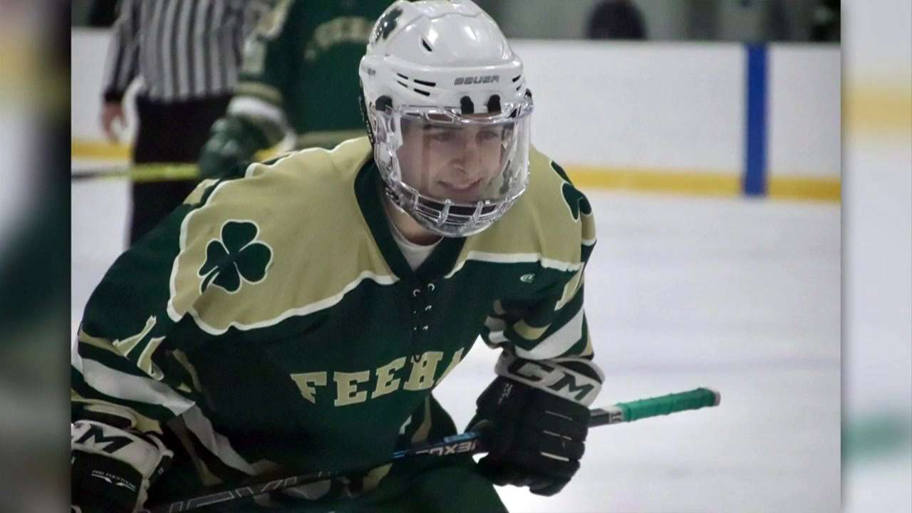 Former Mass High School Hockey Player Who Suffered Spinal Cord Injury Former Mass High School Hockey Player Who Suffered Spinal Cord Injury