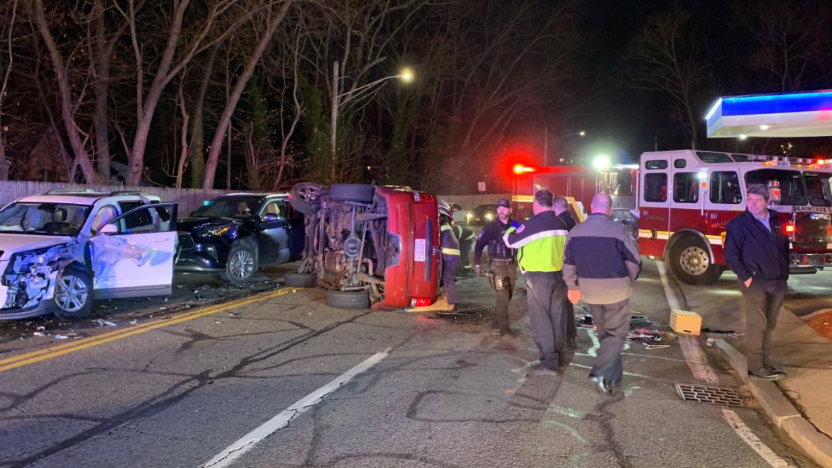investigation underway following rollover crash in braintree boston news weather sports whdh 7news investigation underway following rollover crash in braintree boston news weather sports whdh 7news