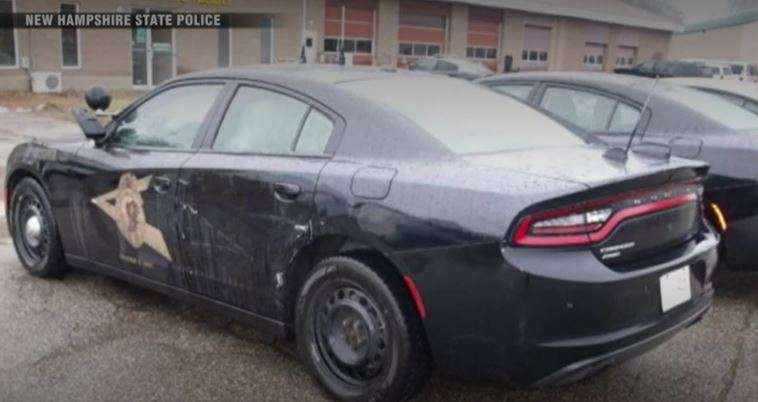 Car crashes into state police cruiser on I-89 in Warner, NH; driver ...