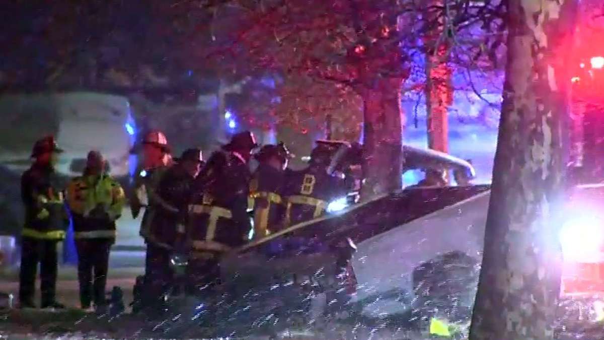 Police investigating fatal crash in Boston that split pickup truck in ...