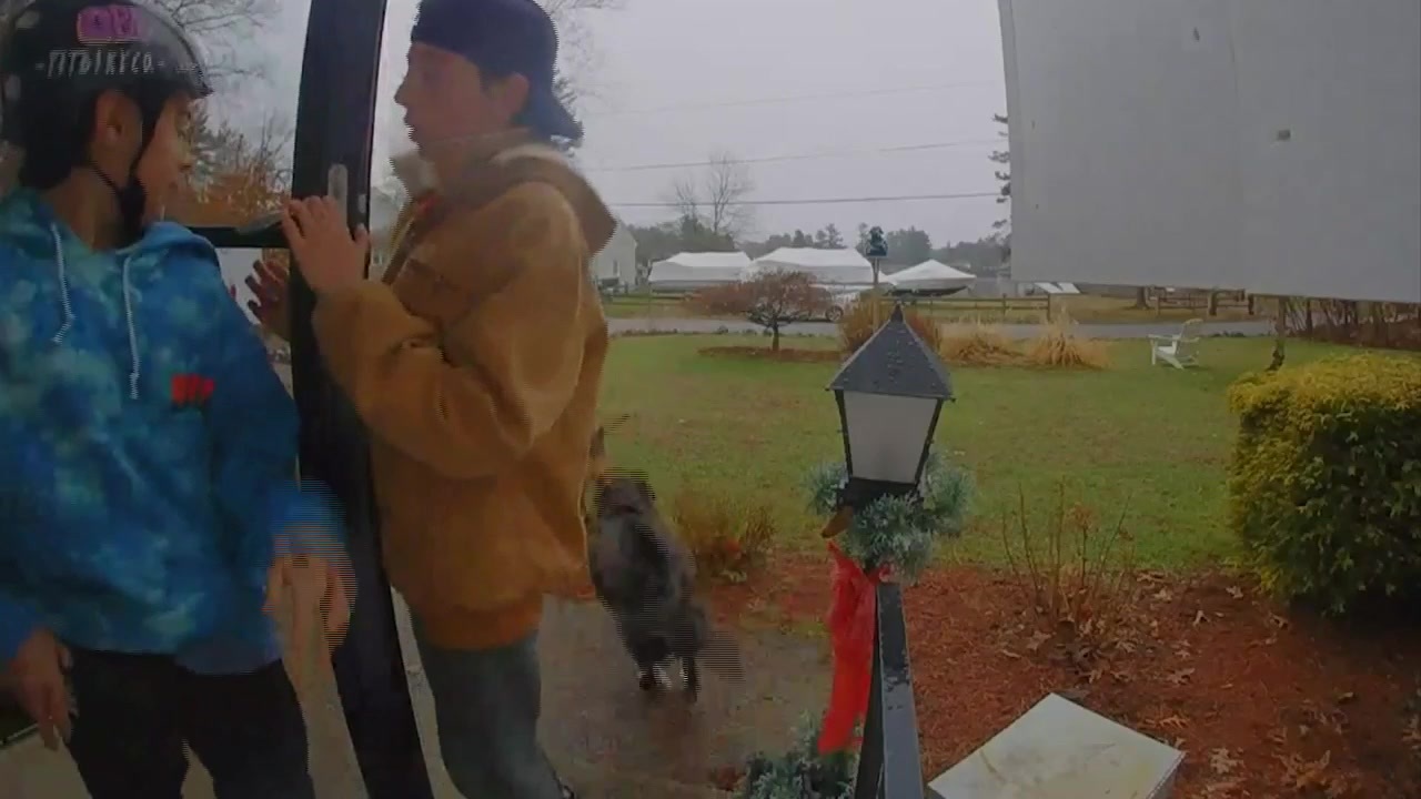 Doorbell Camera Captures Middle River Neighbors Heroic Rescue Of