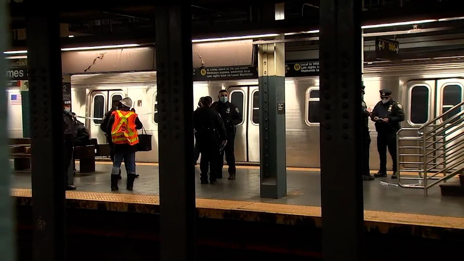 NYPD makes arrest in connection with death of Asian woman who was pushed in front of train