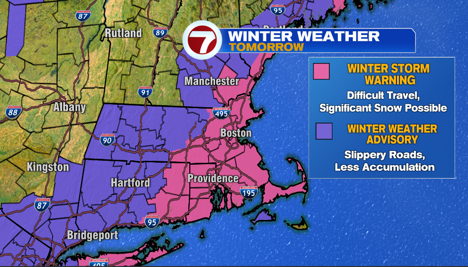Heavy Snow For Friday Morning Commute - Boston News, Weather, Sports ...