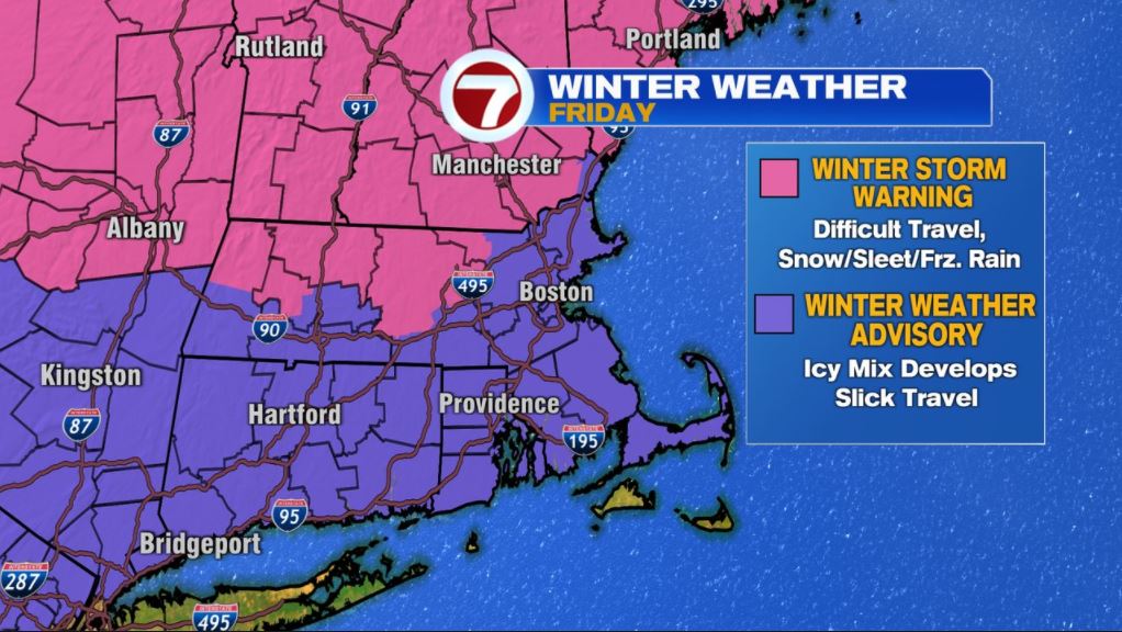 Warnings, Advisories In Effect Ahead Of Winter Storm Packing Freezing ...