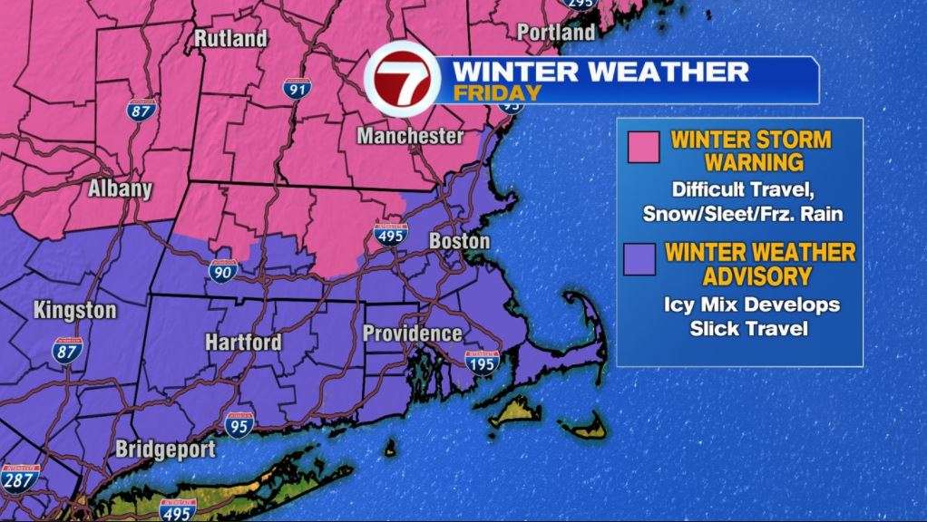 Warnings, advisories in effect ahead of winter storm packing freezing ...