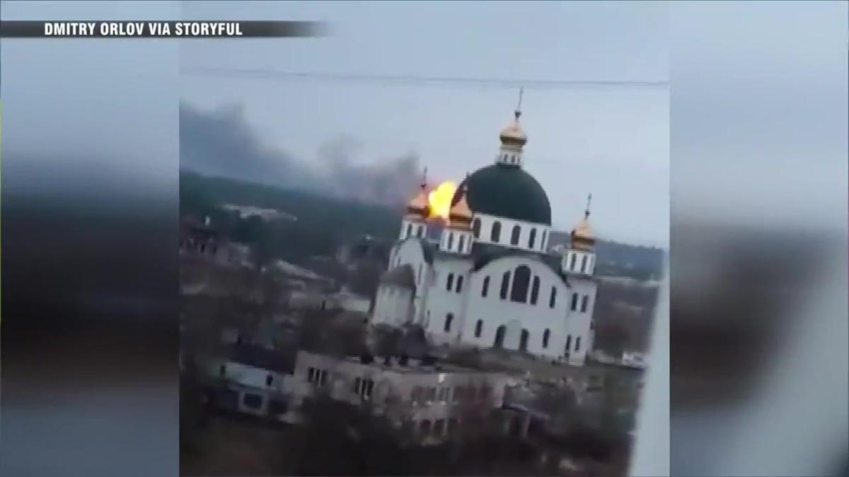 Europe's largest nuclear power plant on fire after shelling ...