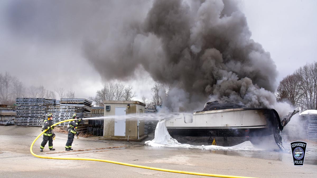 Officials Boat involved in deadly crash destroyed in accidental fire