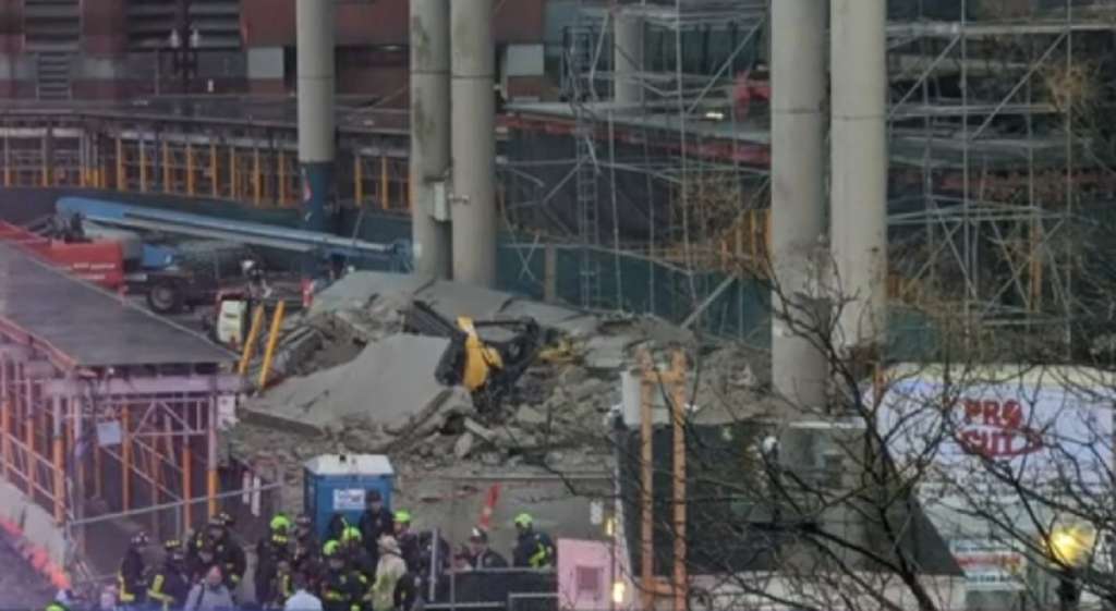 Construction worker killed in partial collapse at Government Center
