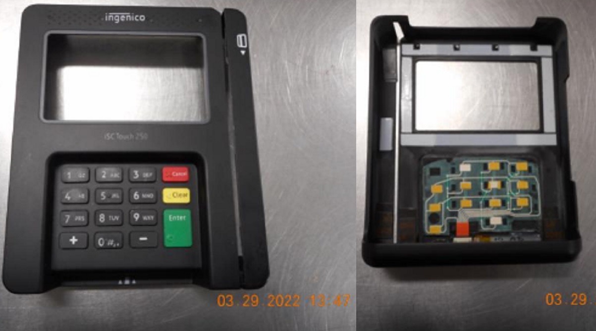How to spot a card skimmer at a restaurant