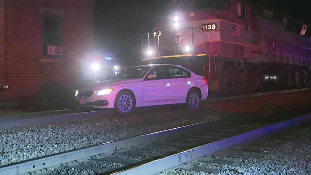 MBTA Commuter Rail train collides with car in Shirley - Boston News ...