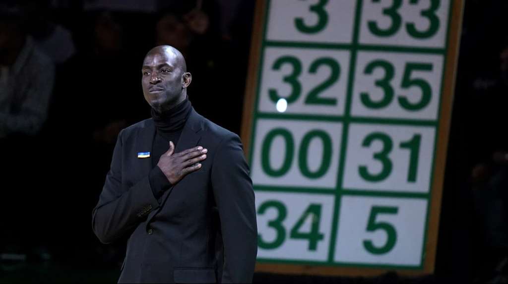 Tears, swears as Celtics retire Kevin No. 5 Boston News