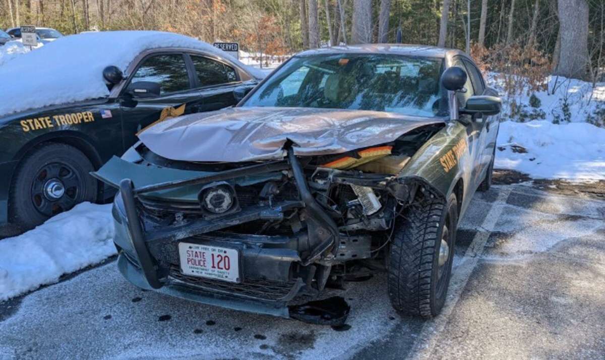 NH trooper taken to hospital after tire flies off tractor-trailer ...