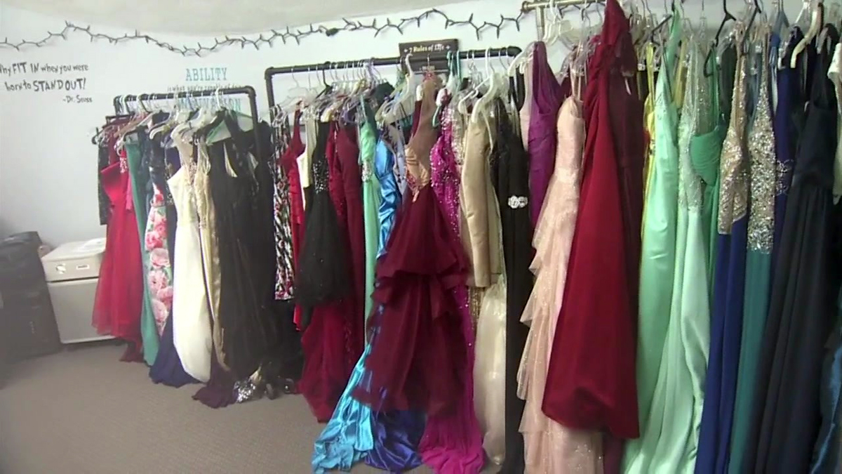 North Attleboro student opens shop inside school to give donated prom ...