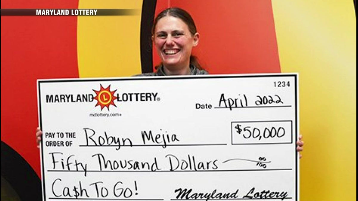 Maryland teacher wins 50,000 after husband buys lottery ticket to