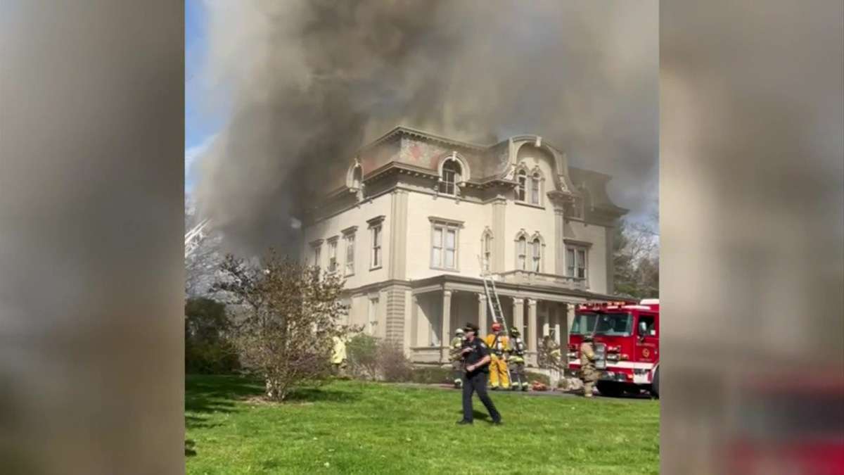 Historic home in Northbridge a total loss after massive fire tears ...