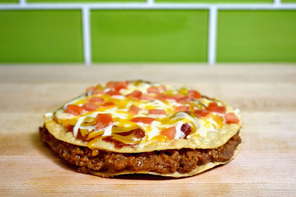 Taco Bell Mexican pizza