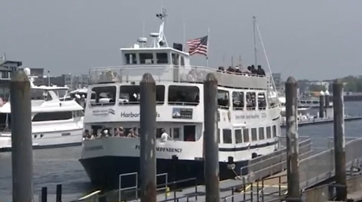 Free ferry helps people cool off in Boston Harbor Boston News
