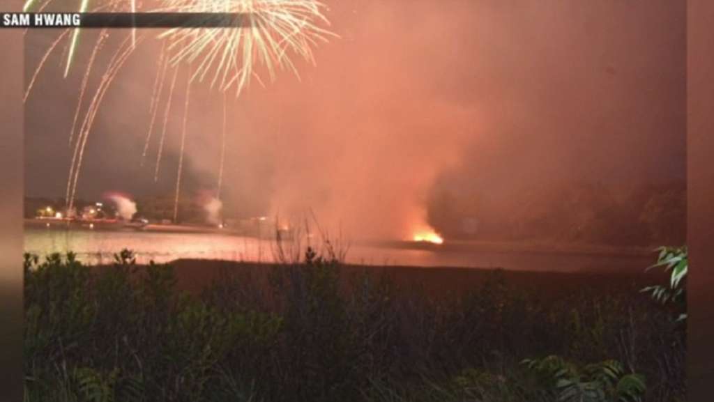 Officials investigating Flag Day fireworks as cause of Quincy blaze