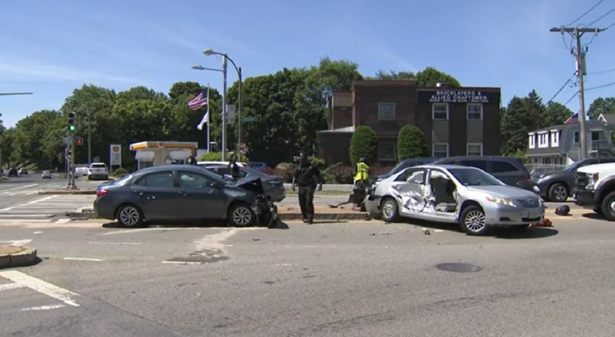 Police: Man Driving Stolen Car Arrested After Crash In Dorchester ...