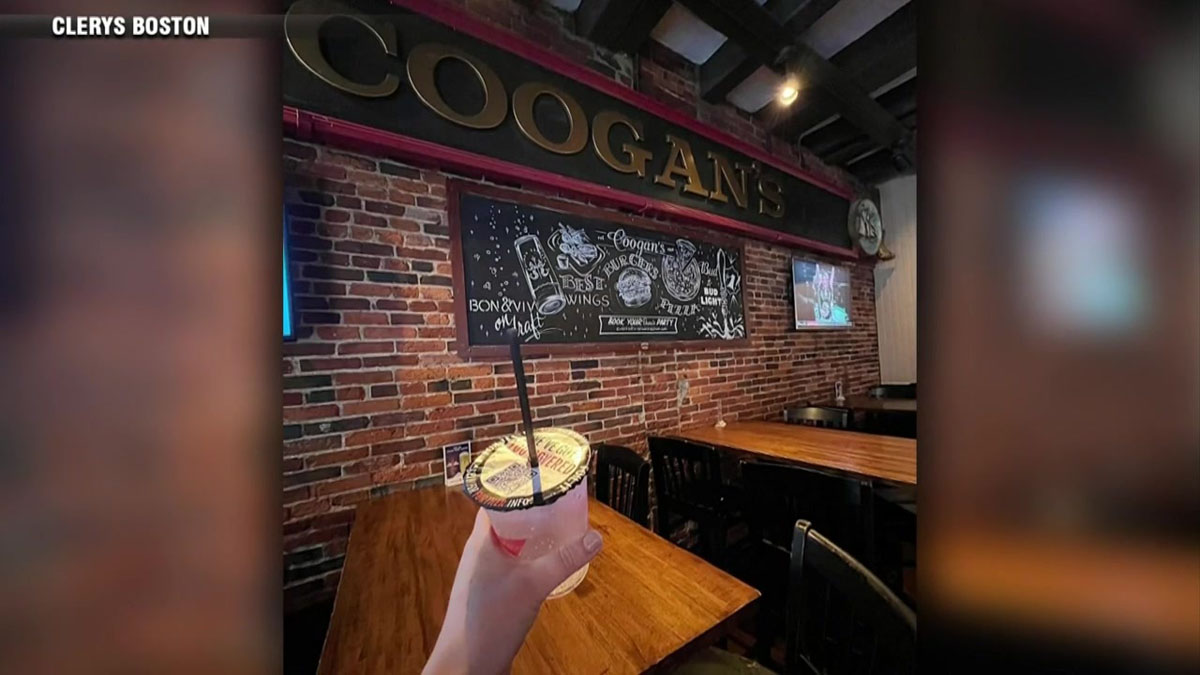 Boston bars use stickon lids to help protect people from being drugged