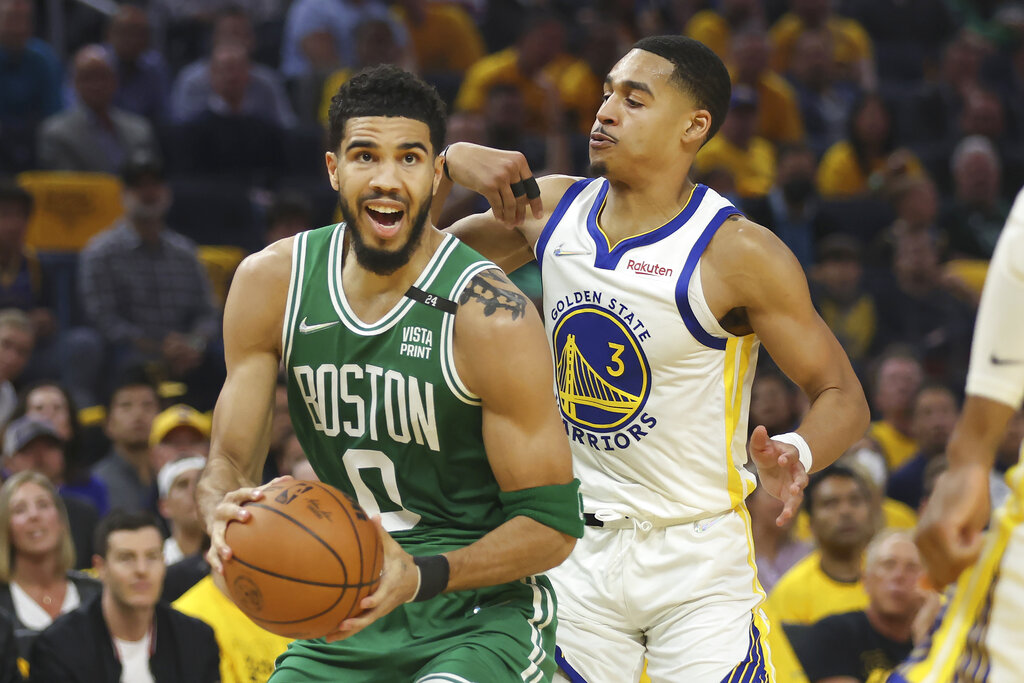 Jayson Tatum struggles with shot in Game 1, sets NBA Finals