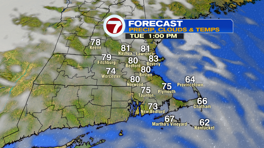 Dry Next Two Days, Showers Arrive Mid-Week - Boston News, Weather ...