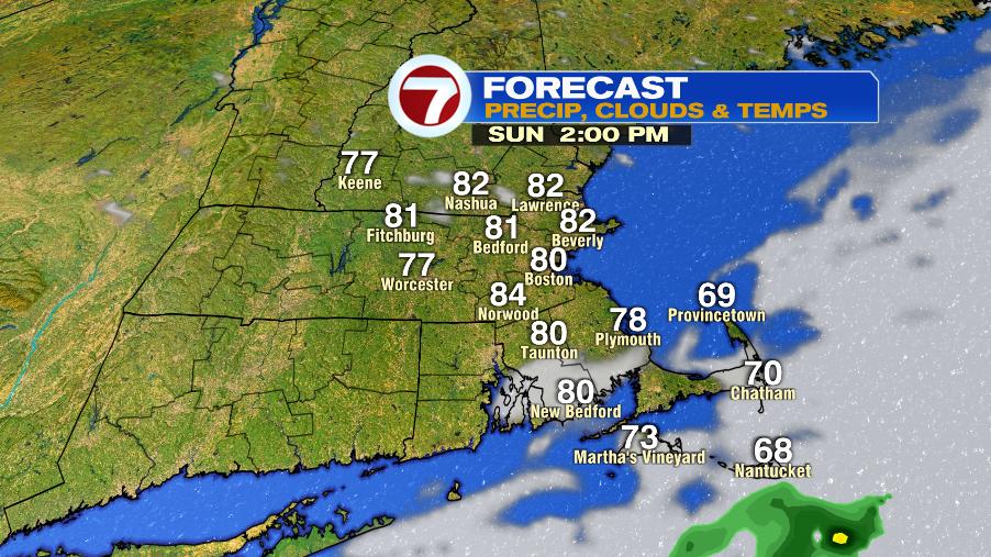 Clearing Up Sunday, Fantastic Weather For the 4th of July - Boston News ...