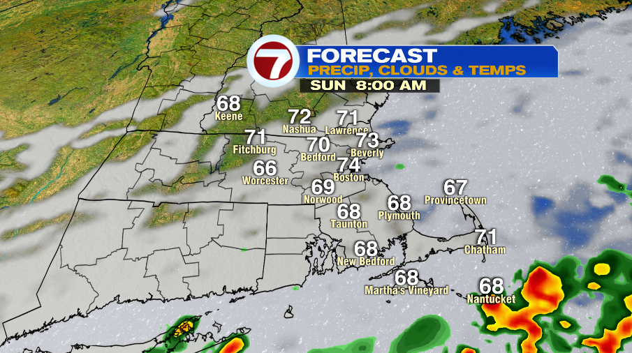 Clearing Up Sunday, Fantastic Weather For the 4th of July - Boston News ...