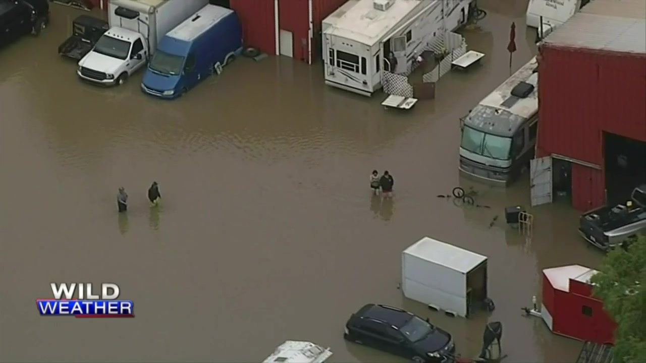 Severity Of Flash Flooding In Dallas Area Surprises Residents As Rescue ...