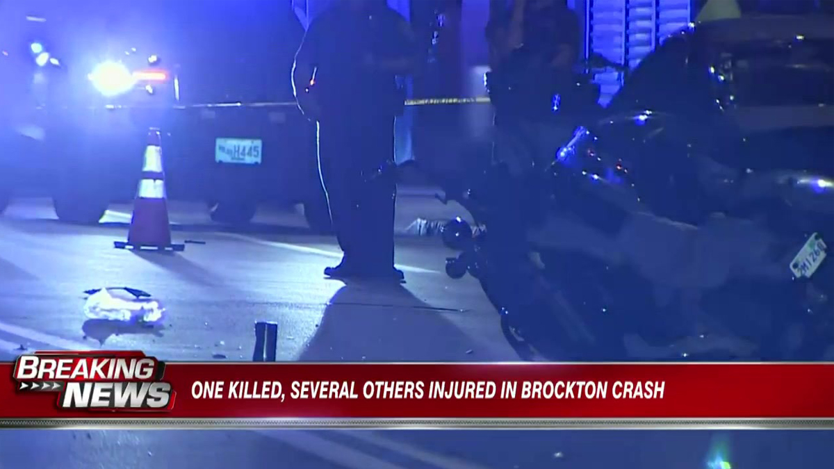Police investigate multi-car crash in Brockton - Boston News, Weather