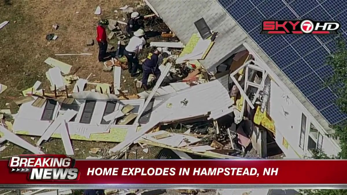 ‘I just feel blessed that we’re OK’ Father, son survive home explosion