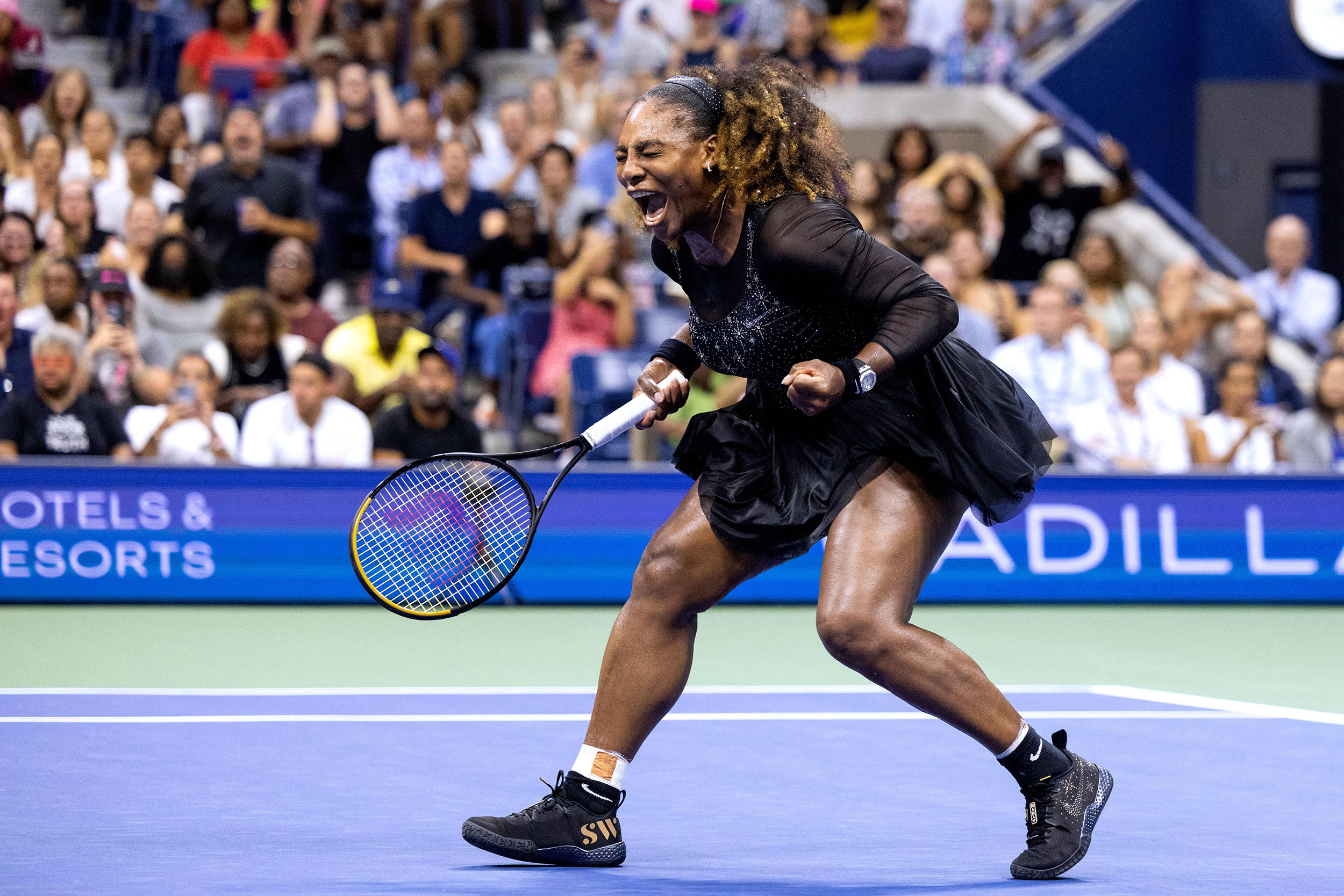 Serena Williams loses in opening round at Wimbledon in her 1st singles match in nearly 4 years