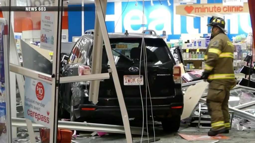 Car crashes into CVS in Concord, NH – Boston News, Weather, Sports ...