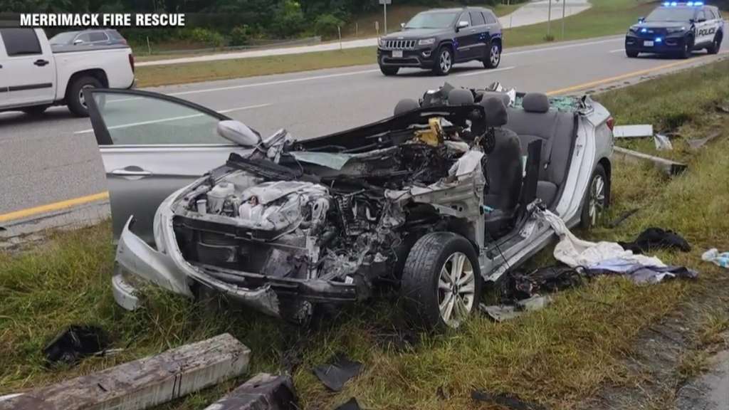 Investigation underway after multicar crash in NH leaves man seriously