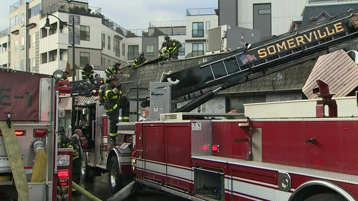 Firefighters Put Out Flames At Vacant Restaurant On Somerville/Medford ...