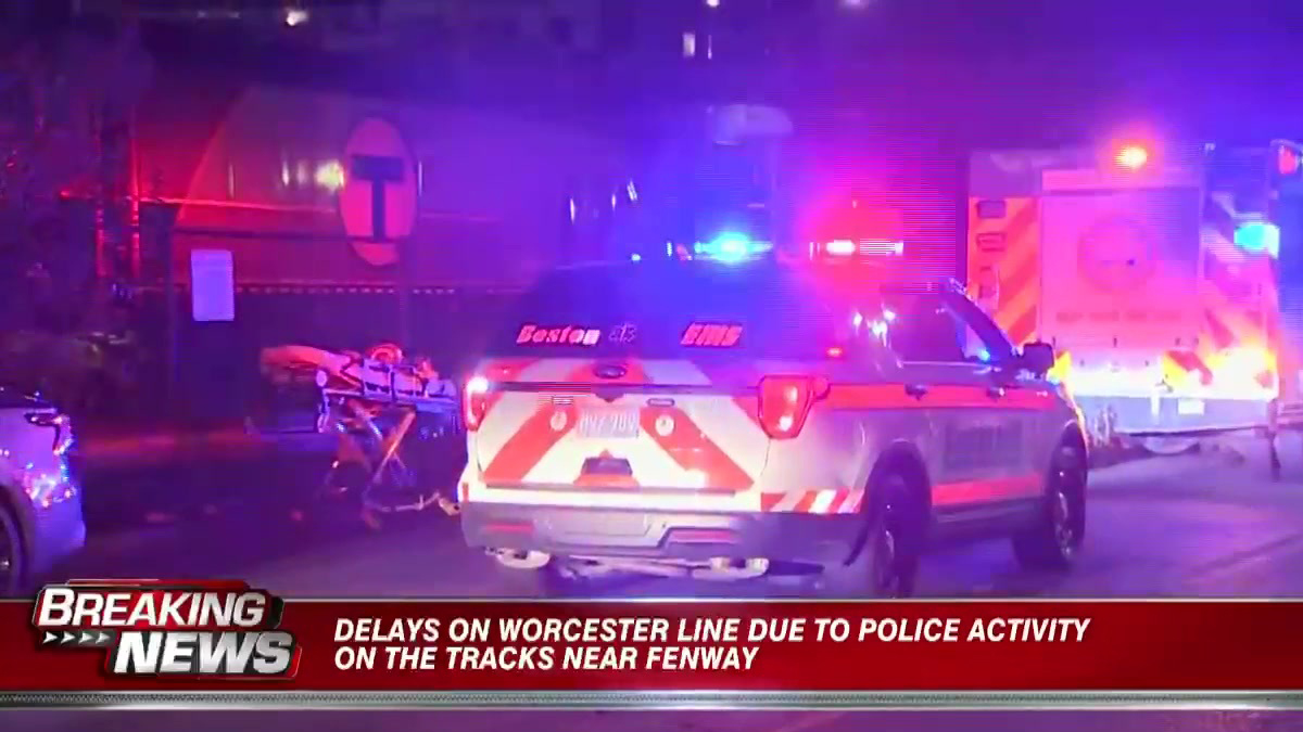 Police activity on Commuter Rail tracks slows multiple lines as crews