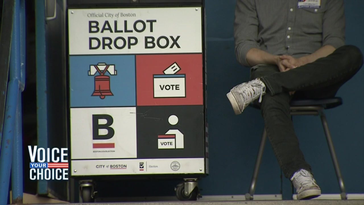 Boston ballot drop boxes closed for Halloween, inperson early voting