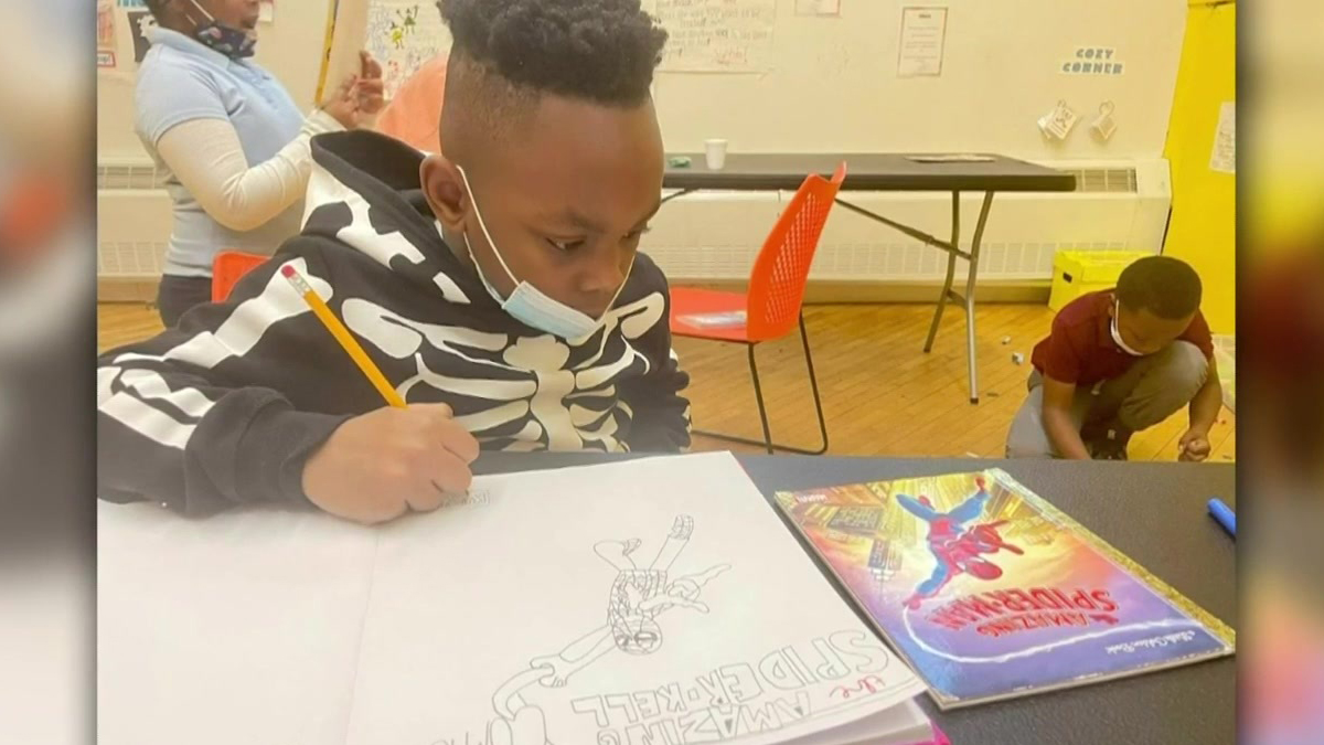 Comic Kid: Local 9 year old shows artistic talent at community center, works to inspire others