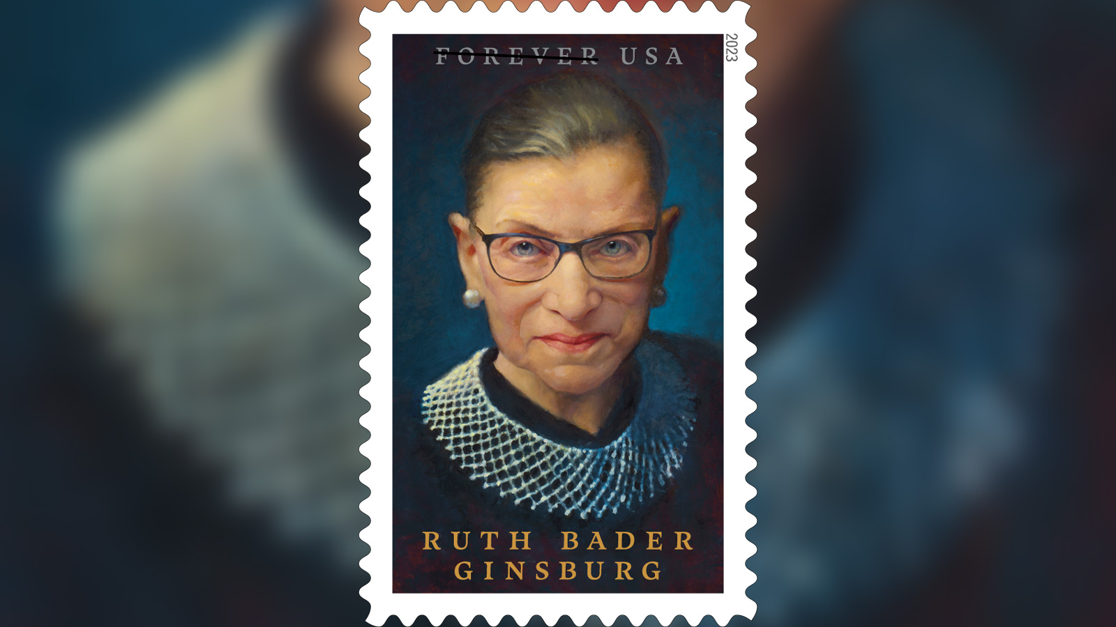 Ruth Bader Ginsburg to be honored on new postage stamp