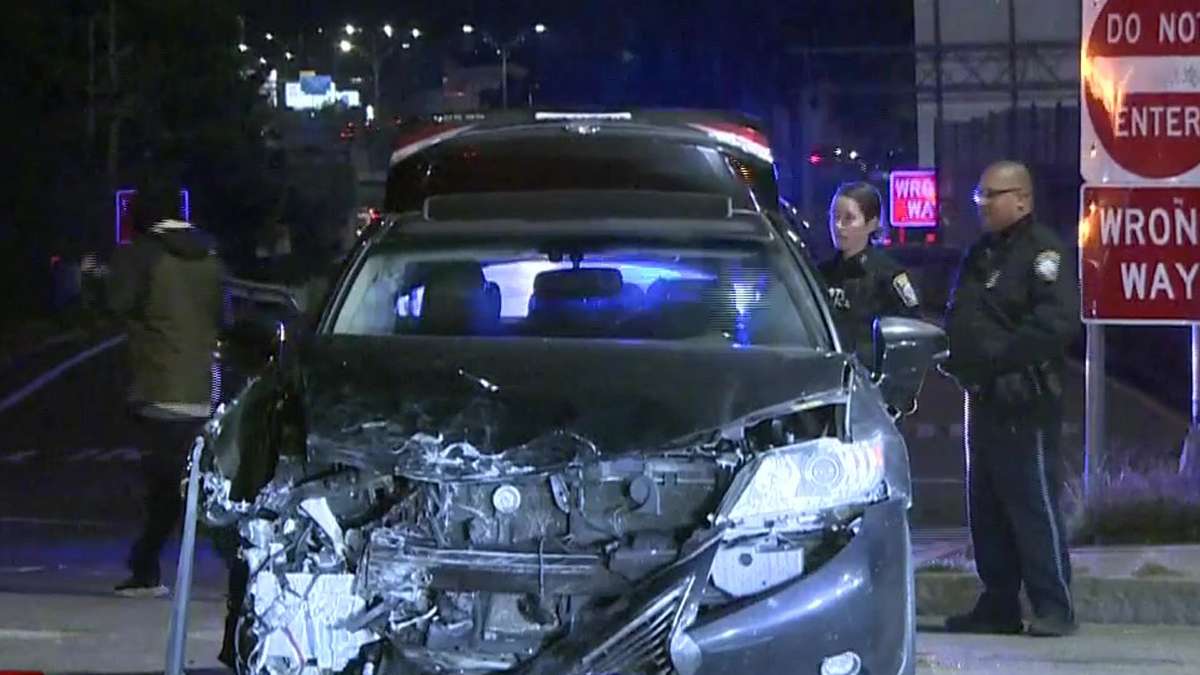 2 people hospitalized after rollover crash in Boston - Boston News ...