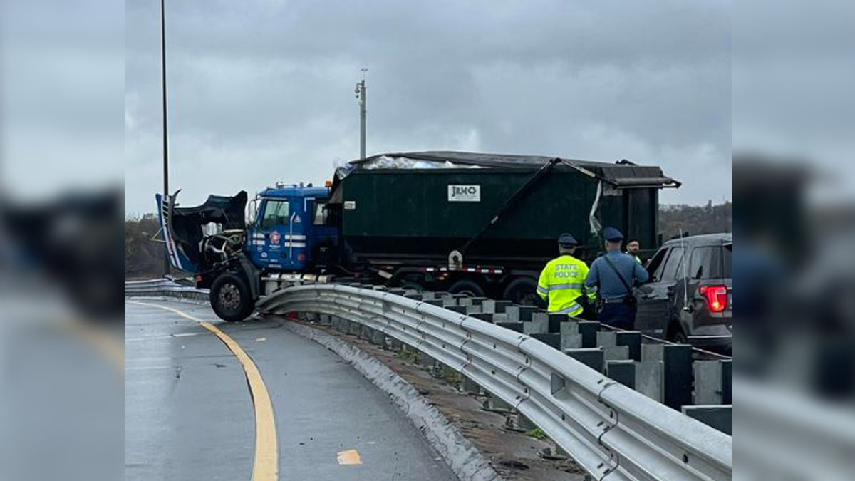 Trash Truck Crash Shuts Down Part Of Route 1 In Revere Boston News trash-truck-crash-shuts-down-part-of-route-1-in-revere-boston-news