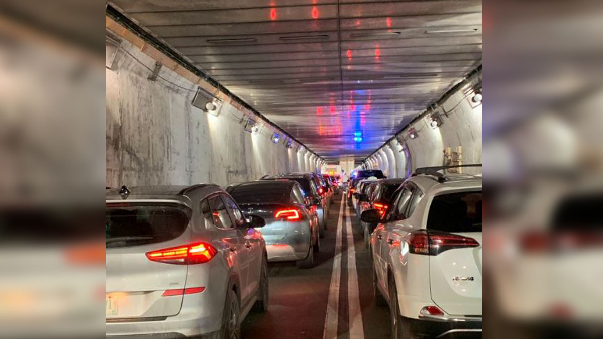 Sumner Tunnel Reopens After Oversized Truck Hits Ceiling - Boston News ...