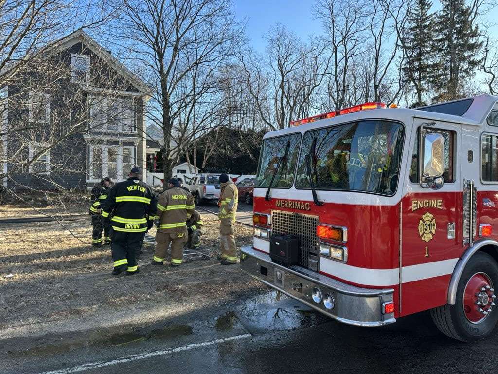 Family displaced following fire at Merrimac home - Boston News, Weather ...
