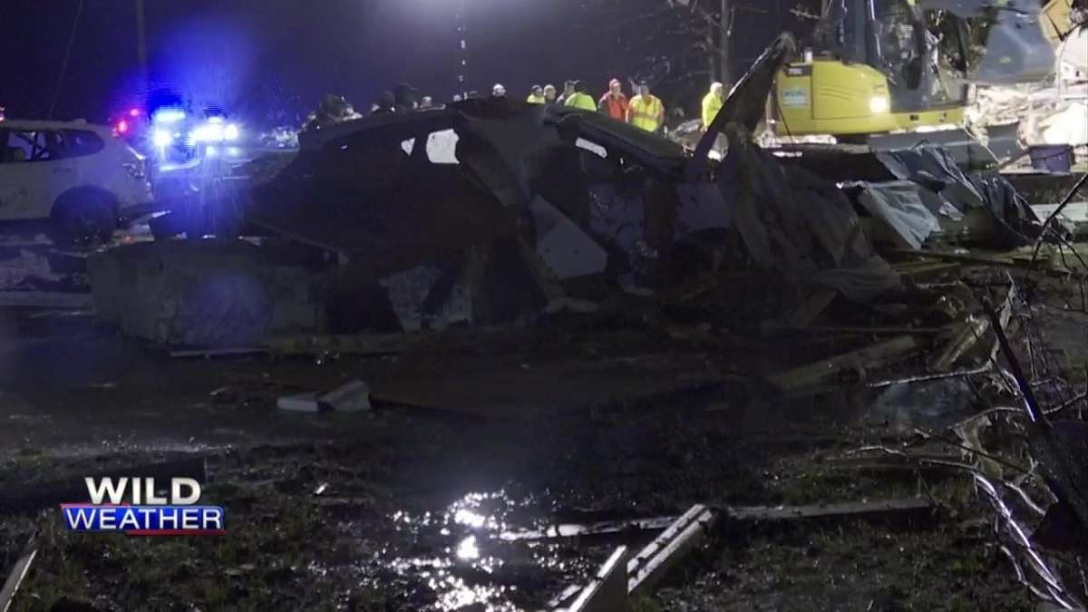 Severe storms with tornadoes have killed at least 2 and injured more ...
