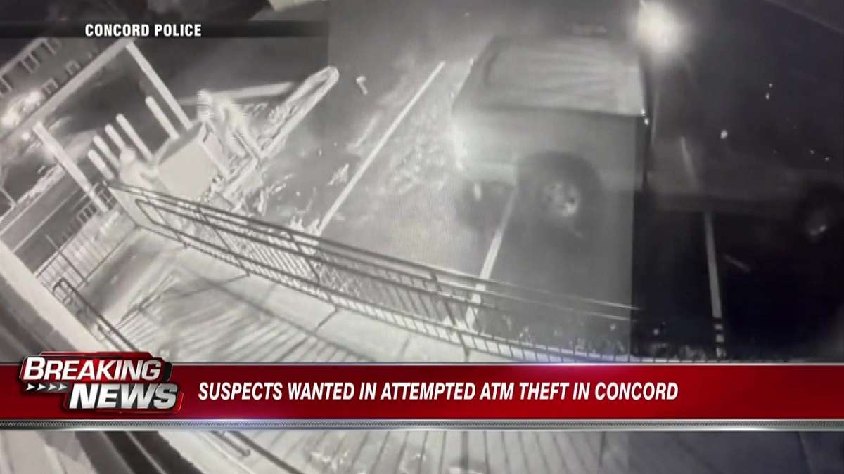 WATCH: Suspects wanted after attempted ATM theft in Concord - Boston ...